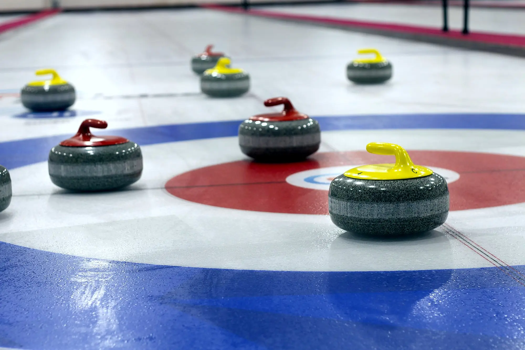 Curling stones on the house at Curl Aberdeen